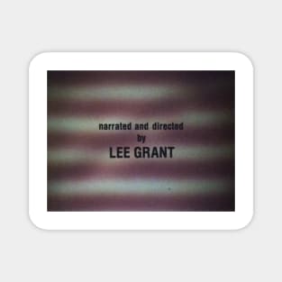 Lee Grant Title Card Magnet