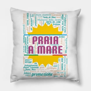 Wordart: Praia a Mare Pillow