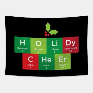 Funny Christmas Chemistry - Holiday Cheer Tapestry