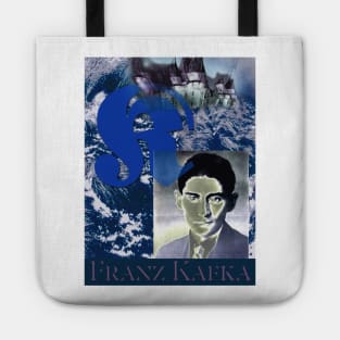 Franz Kafka Collage Portrait 2 - Castle Tote