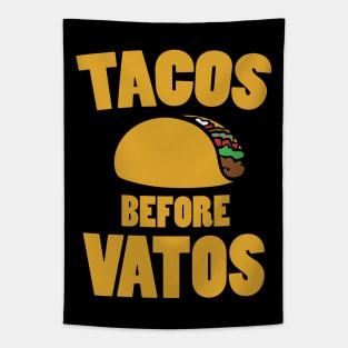 Taco Before Vatos Tapestry