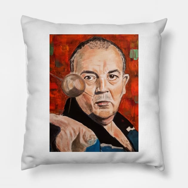 "The Power" Pillow by Joni57