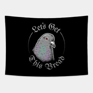 Pigeon Let's Get This Bread Tapestry