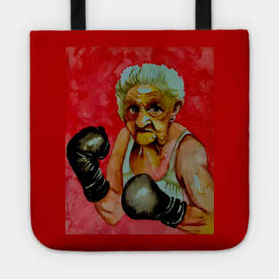 The lady boxer Tote