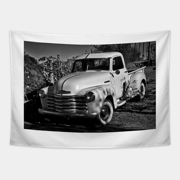 Classic Chevy Truck Tapestry by KirtTisdale