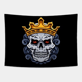 Skull King Head Tapestry