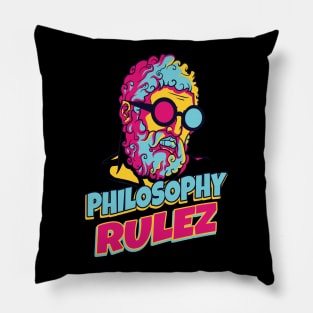 Philosopher Philosophy Humor Pillow