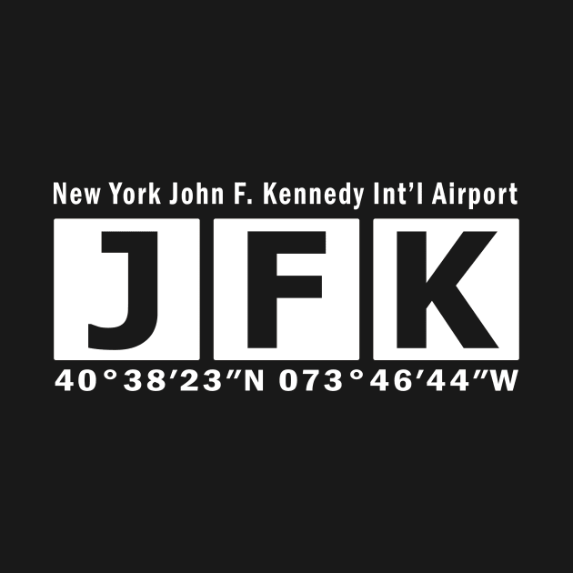 JFK Airport, New York John F. Kennedy International Airport by Fly Buy Wear