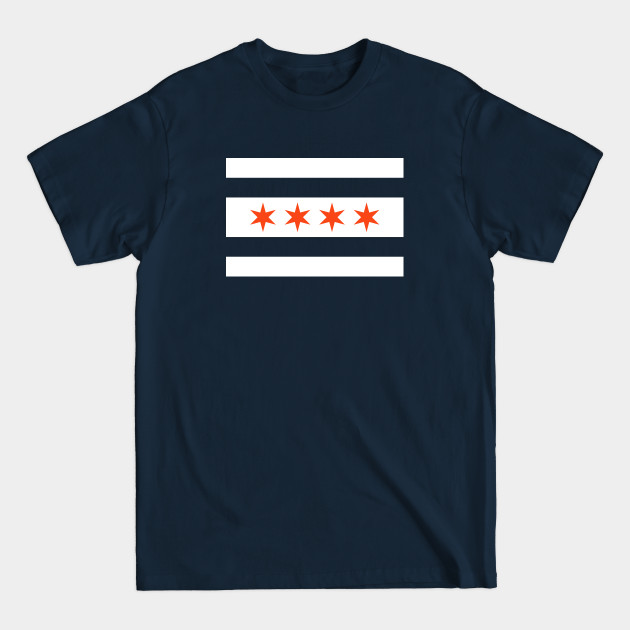 Discover Chicago Flag Football Bears Classic Colors - Football - T-Shirt