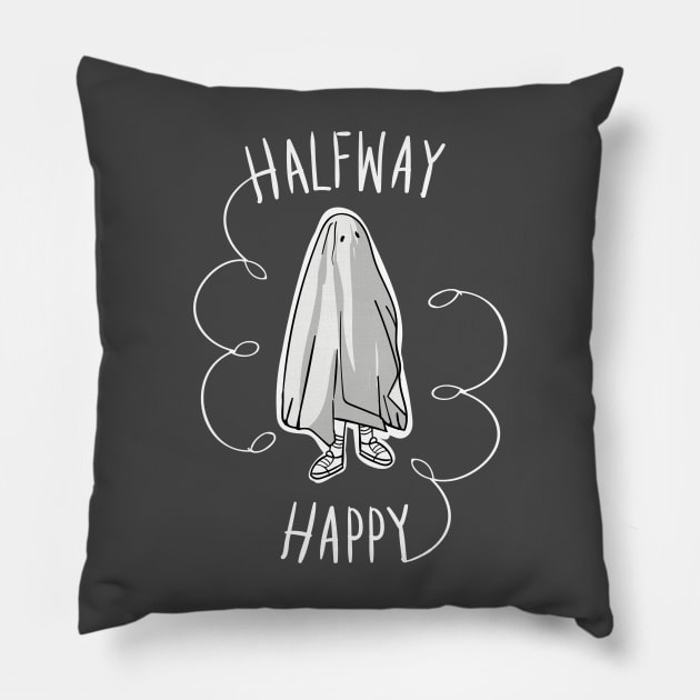 Eleven Halfway Happy Pillow by AGAINSTSOPH