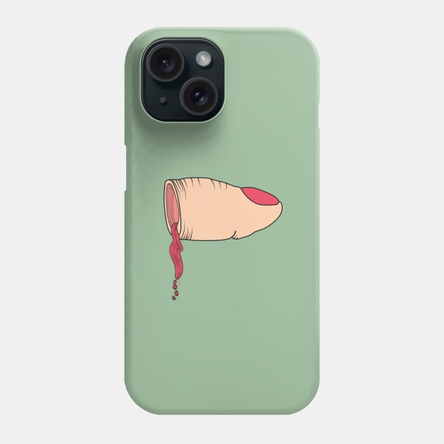 Thumb Print Phone Case by CalebLindenDesign