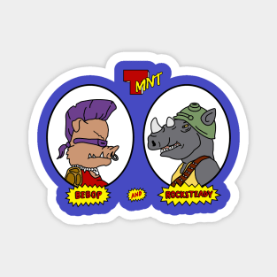 Bebop and Rocksteady Magnet