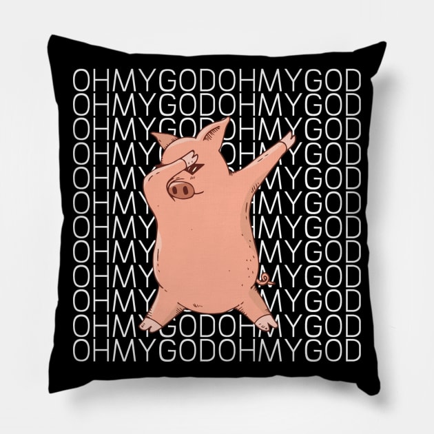 oh my god Pillow by FatTize