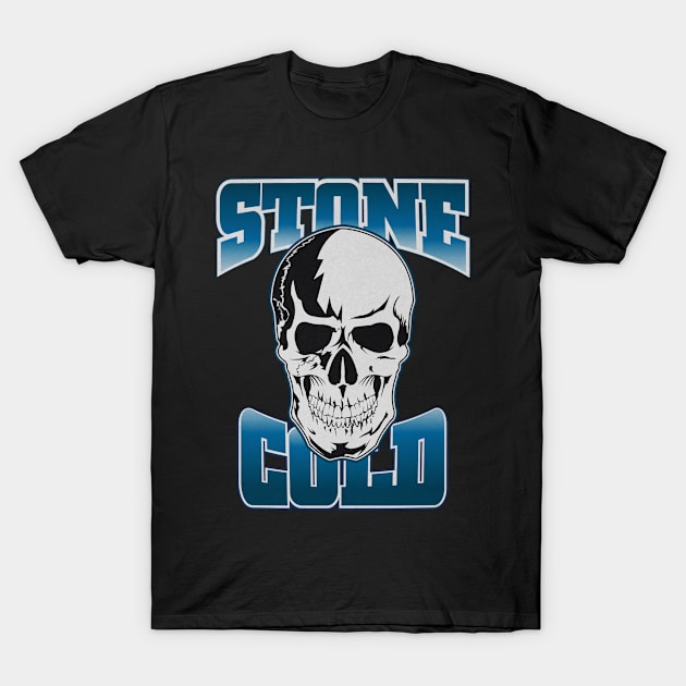 Stone Cold Steve Austin WWE wrestle skull illustration shirt