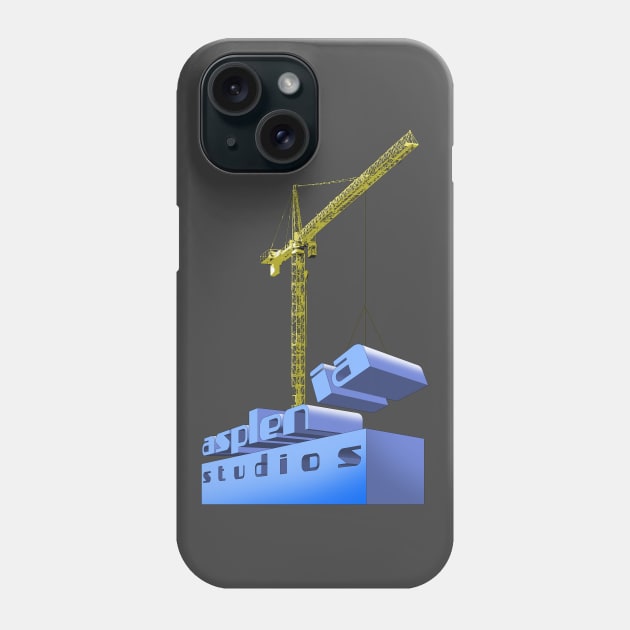 Asplenia Studios Construction Site Phone Case by AspleniaStudios