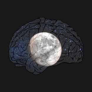 night sky brain T-Shirt