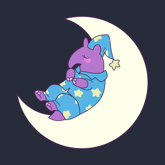 sleeping tapir by tinyMEEPS