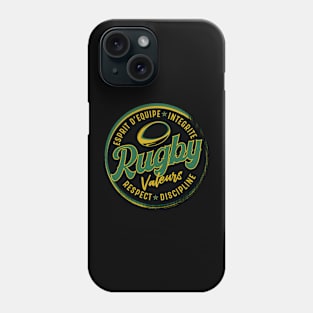 Rugby Values – Team spirit, integrity, respect, discipline Phone Case