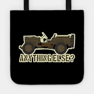 Anything else? Tote