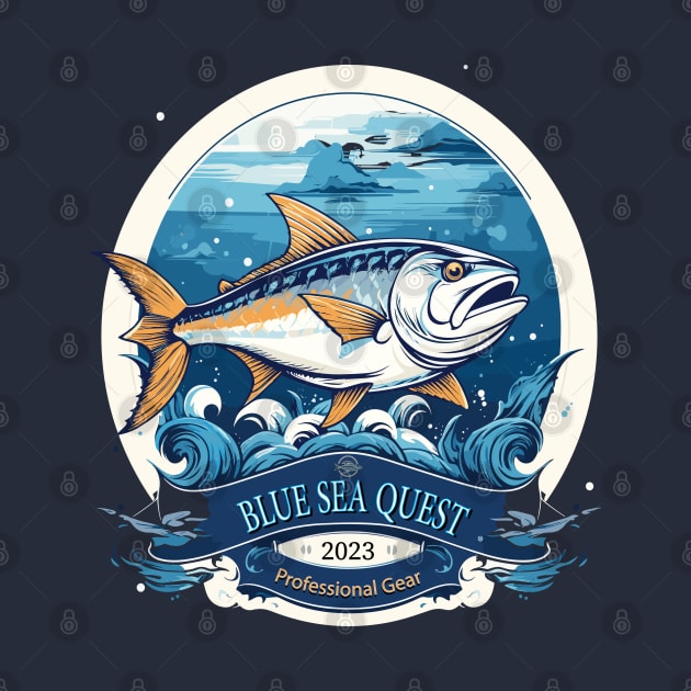 Blue Sea Quest Brand Pro Gear 2023 by The Angry Gnome