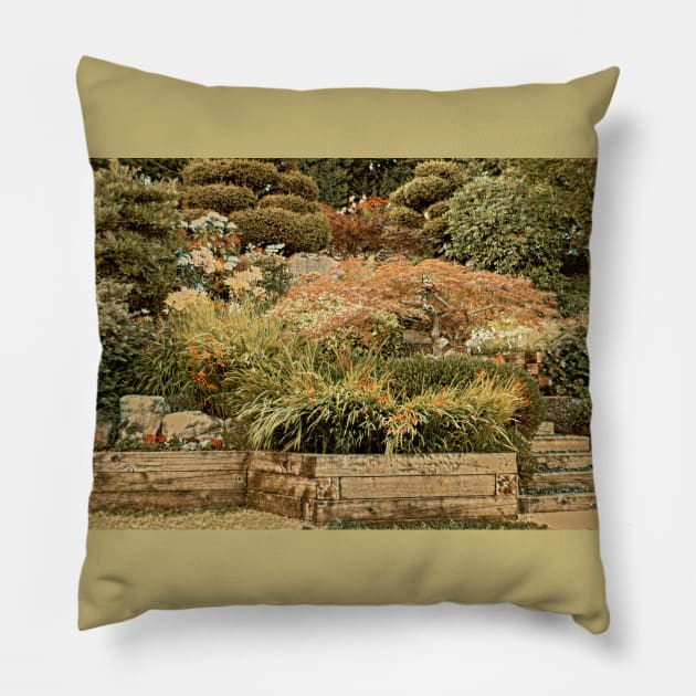 BC Garden No.1 Pillow by MaryLinH