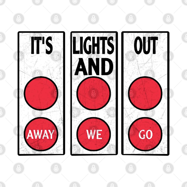 It's Lights Out And Away We Go by Titou design