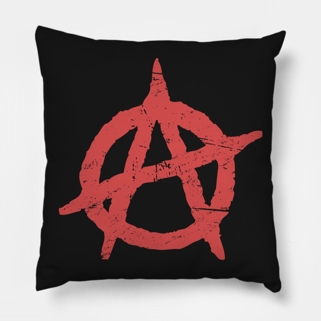 Distressed Punk Anarchy Symbol