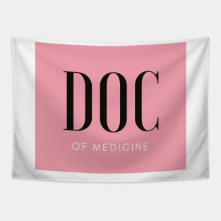 Doc of medicine pink Tapestry