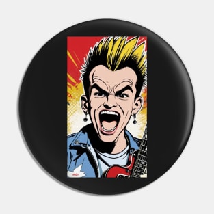 Punk Snarl Pin