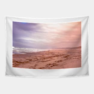 Moody dunes beach Tapestry