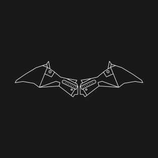 The Bat Man Logo (Transparent) T-Shirt