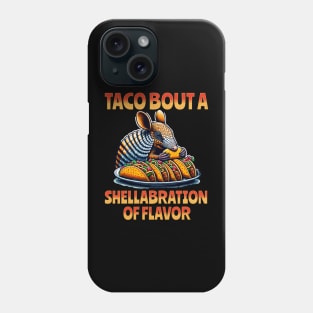 Cute Armadillo Eating Tacos For Cinco de Mayo Taco Bout Men Phone Case