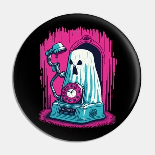 Ghostly Telephone Pin