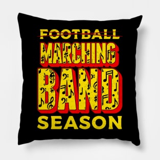 Funny Marching Band Tee Football Marching Band Season Pillow