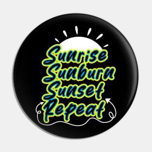 Tequila Sunrise And Sunshine Pin