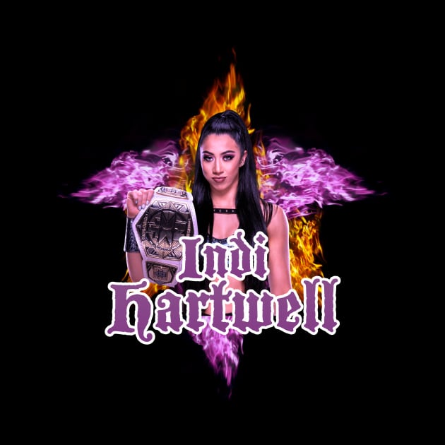 indi Hartwell // WWE FansArt by suprax125R