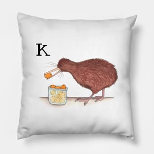 K is for Kiwi Pillow