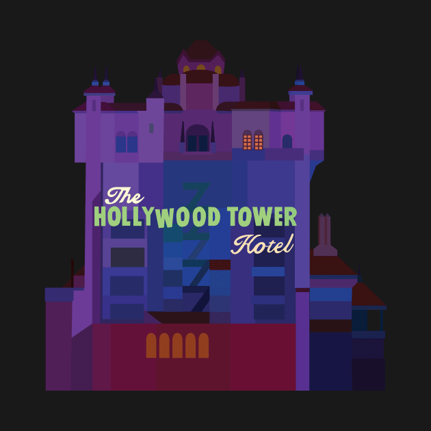 Tower of Terror Ride Design by Carrdesigns