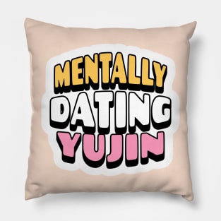 Zero base one ZB1 mentally dating Han Yujin zerose typography | Morcaworks Pillow