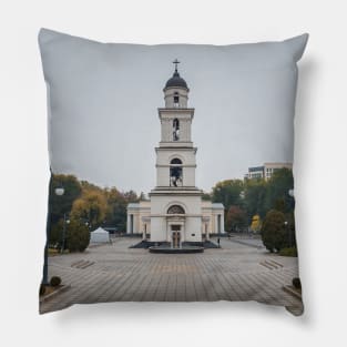 Chisinau Bell Tower Pillow
