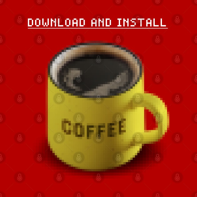 Coffee Addict File Download by SpacePodTees