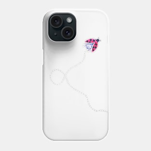 Flying ladybug Phone Case