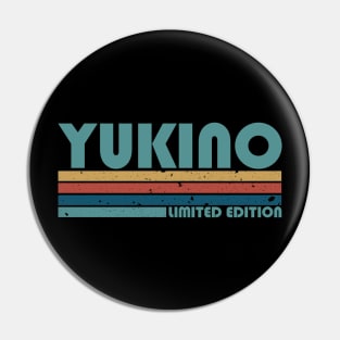 Proud Limited Edition Yukino Name Personalized Retro Styles Pin