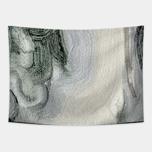 Abstract Art Gray Antique White Oil Painting Tapestry