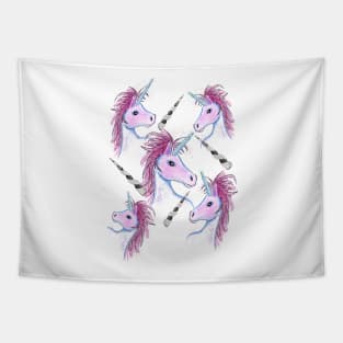 Unicorn pattern Tapestry