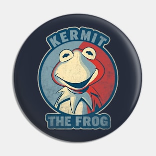 Muppets Kermit The Frog - Vintage Pin