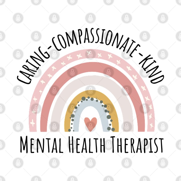 mental health therapist rainbow pastel by IndigoPine