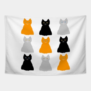 Kitty Colors Tapestry