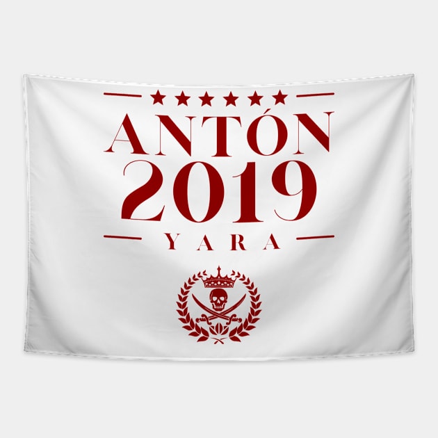 Antón 2019 Yara Tapestry by BearsAreToys Official Merch