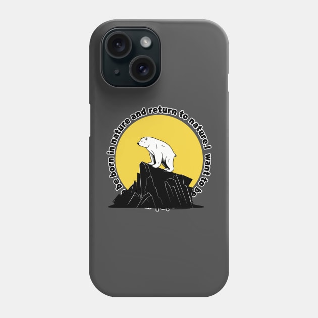 POLAR BEAR Phone Case by zzzozzo